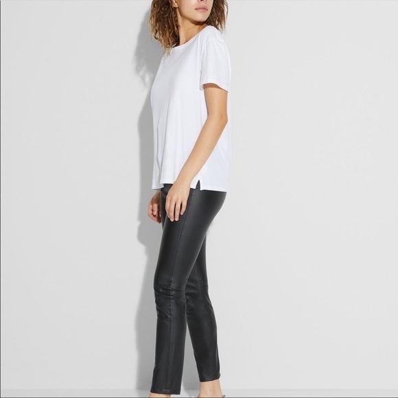 THEORY IWG Irving Faux Leather Leggings - Picture 1 of 8